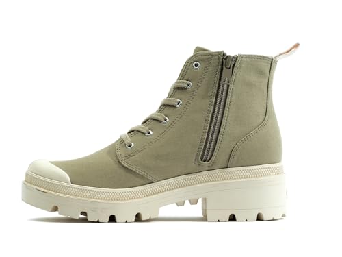 Palladium, PALLABASE TWILL Boots weiblich, grau, 38, EU von Palladium