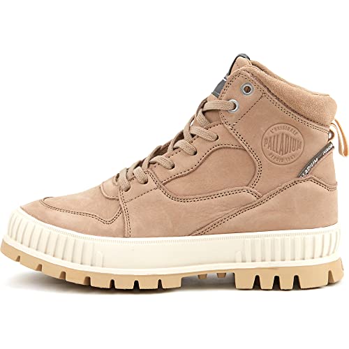 Palladium Damen PALLASHOCK HI SNK Beige Veloursleder 38 von Palladium