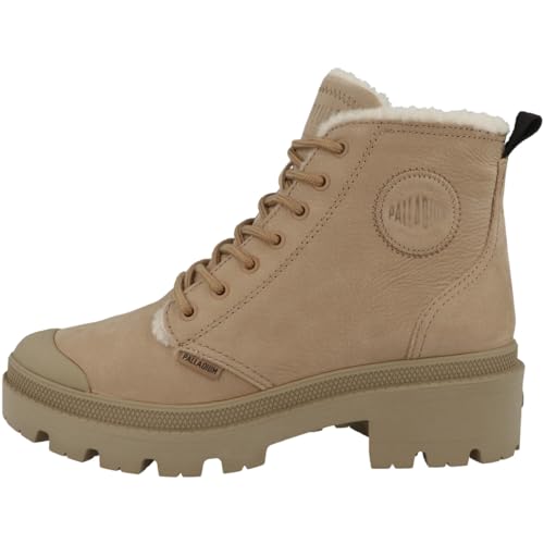 Palladium Damen Pallabase Nbk Zip Wl Outdoor boots, Braun, 41 EU von Palladium