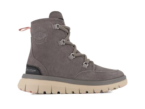 Palladium Damen Pallaflex Snow Wl Sneaker, grau, 41.5 EU von Palladium