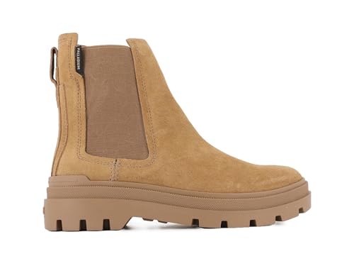 Palladium Damen Pallagrade S Chelsea-Stiefel, braun, 37 EU von Palladium