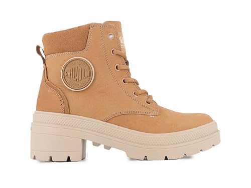 Palladium Damen Pallarise NBK Wl Stiefelette, braun, 39 EU von Palladium