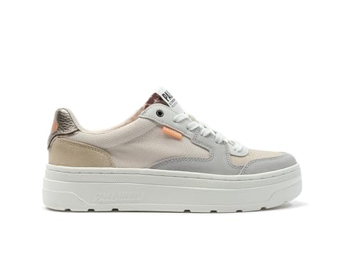 Palladium Damen Pallasphalt Lo Sneaker, Beige, 41 EU von Palladium