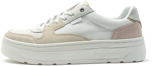 Palladium Damen Pallasphalt Lo Sneaker, Beige, 43 EU von Palladium