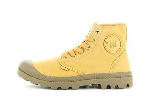 Palladium Damen Pampa Hi Hohe Sneaker, Gelb, 38 EU von Palladium