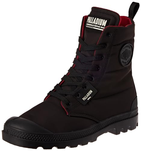 Palladium Damen Pampa Hi Overcush Hohe Sneaker, Schwarz, 35.5 EU von Palladium