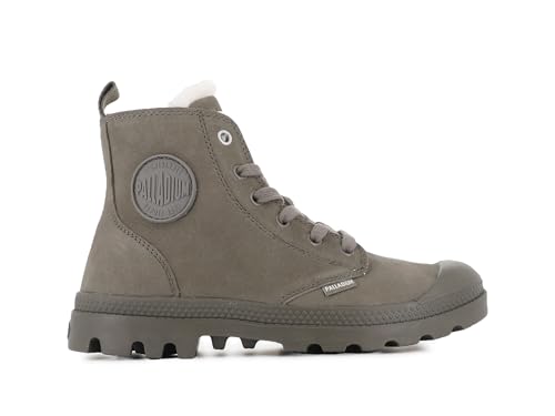 Palladium Damen Pampa Hi Zip Wl Stiefelette, grau, 36 EU von Palladium