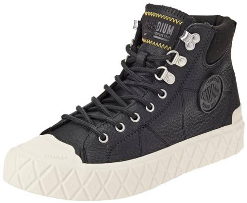 Palladium Herren Palla Ace Lo Cuff Lth Sneaker, Schwarz, 42 EU von Palladium