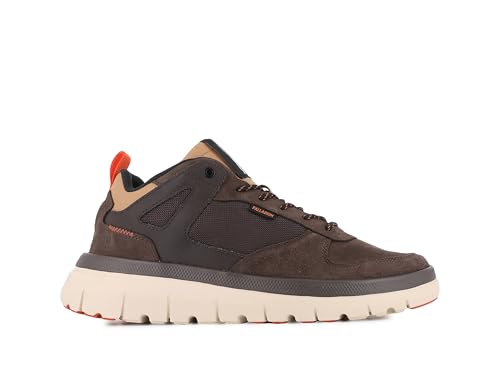 Palladium Herren Pallaflex Lo Mix Sneaker, braun, 42.5 EU von Palladium