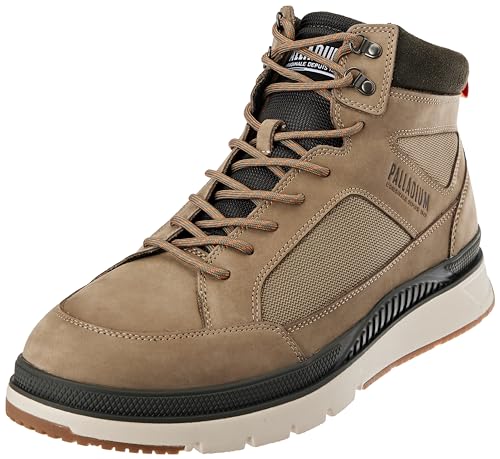 Palladium Herren Pallasider Mid Cuff Sneaker, Braun, 44 EU von Palladium