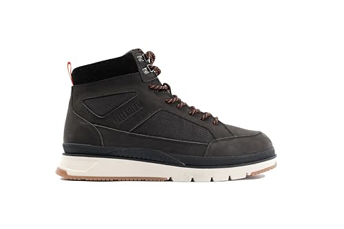 Palladium Herren Pallasider Mid Cuff Sneaker, Schwarz, 40 EU von Palladium