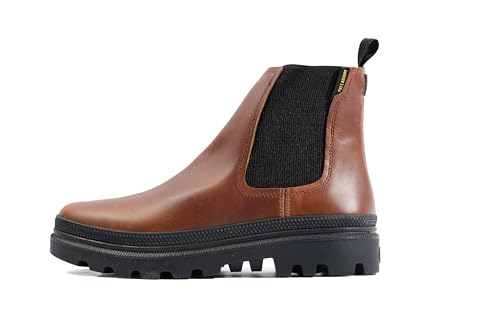 Palladium Herren Pallatrooper Chelsea Boots, Braun, 43 EU von Palladium