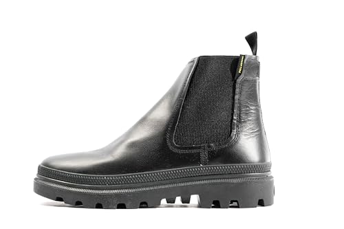 Palladium Herren Pallatrooper Chelsea Boots, Schwarz, 43 EU von Palladium