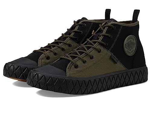 Palladium Palla Ace Mid Supply Mode, Black Olive Night, 44 EU von Palladium