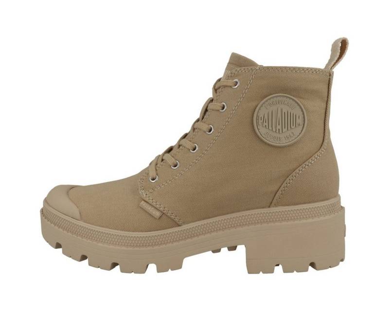 Palladium Pallabase Twill Damen Schnürboots Stiefeletten, Stiefel, Winterstiefel, Winterboots, Schneestiefel von Palladium
