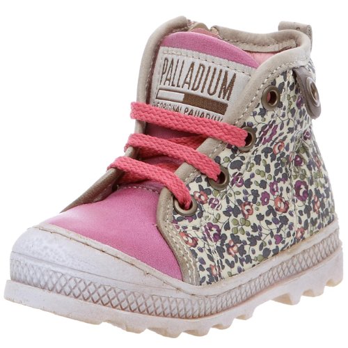 Palladium Roader OEILLET 72242, Unisex - Kinder, Sneaker, Beige (BEIGE Purple FLO 903), EU 24 von Palladium