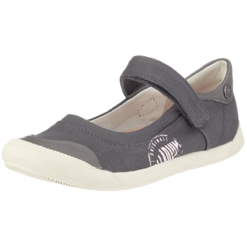 Palladium SAGA 71818, Mädchen Ballerinas, grau, (METAL 101), EU 26, (US 9), (UK 8.5) von Palladium