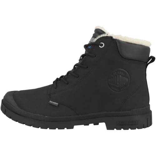 Palladium Unisex Erwachsene Schnürboots Sp20 Cuff LTH WP WL Schwarz 42 von Palladium