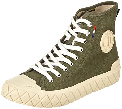 Palladium Unisex Palla Ace Cvs Mid Sneaker Boots, Olive Night 77015 325, 37 EU von Palladium