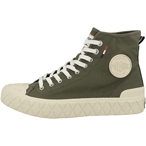 Palladium Unisex Palla Ace Cvs Mid Sneaker Boots, Olive Night 77015 325, 42 EU von Palladium