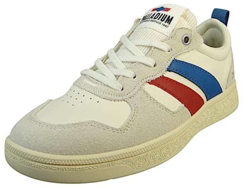 Palladium Unisex Pallacup Ankle Boot, Cream/OLYMPIANBLU, 36 EU von Palladium