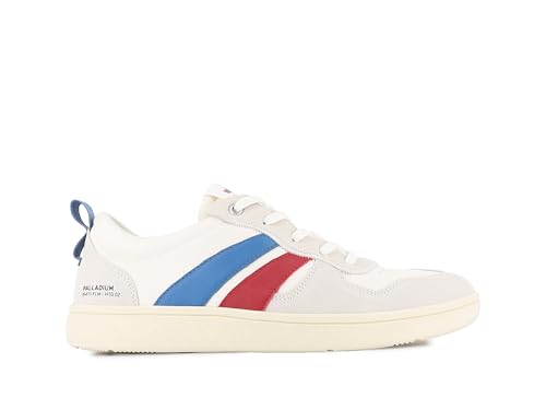 Palladium Unisex Pallacup Ankle Boot, Cream/OLYMPIANBLU, 44 EU von Palladium