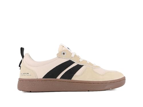 Palladium Unisex Pallacup Flame Og Sneaker, Almond Milk Black, 41 EU von Palladium