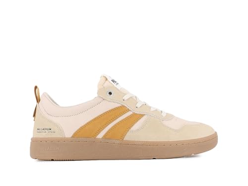 Palladium Unisex Pallacup Flame Og Sneaker, Milk Fall Gold, 38 EU von Palladium