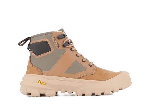 Palladium Unisex Pallarider Zip Mix Stiefelette, Dear Brown, 38 EU von Palladium