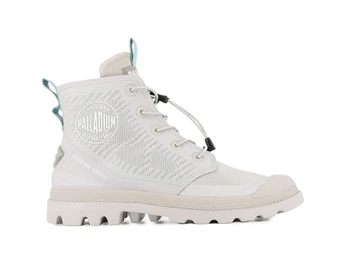 Palladium Unisex Pampa Ankle Boot, Natural Grey, 39 EU von Palladium