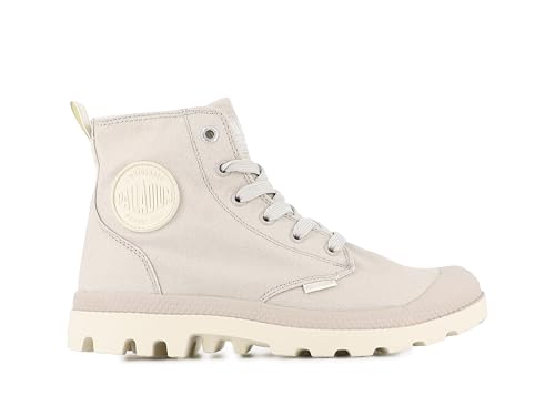 Palladium Unisex Pampa Ankle Boot, Natural Grey, 46 EU von Palladium