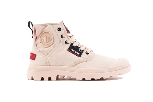 Palladium Unisex Pampa Hi Patch Sneaker, Sand, 36 EU von Palladium