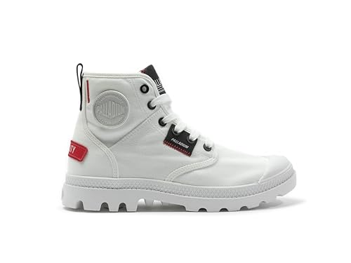 Palladium Unisex Pampa Hi Patch Sneaker, Star White, 36 EU Palladium Unisex Pampa Hi Patch Sneaker, Star White, 36 EU von Palladium