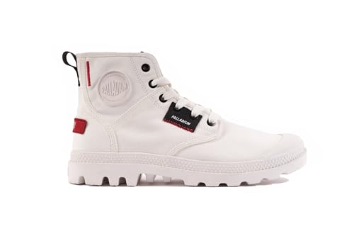 Palladium Unisex Pampa Hi Patch Sneaker, Star White, 38 EU von Palladium