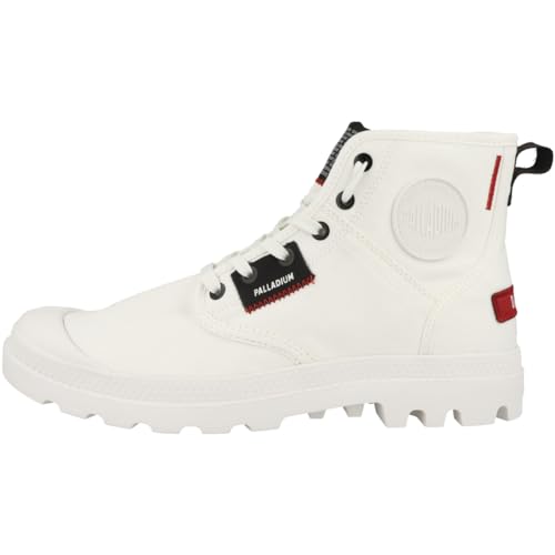 Palladium Unisex Pampa Hi Patch Sneaker, Star White, 47 EU von Palladium