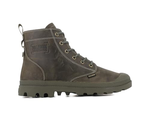 Palladium Unisex Pampa Zip LTH Legacy Ankle Boot, Dusky Green, 46 EU von Palladium