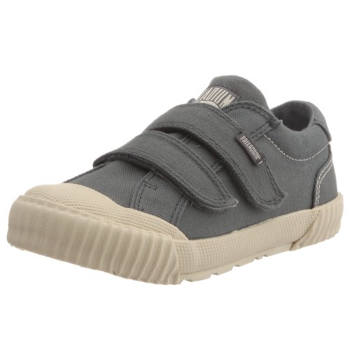 Palladium VALENTIN 71826, Jungen Sneaker, grau, (DARK GREY 434), EU 35, (US 4), (UK 3) von Palladium