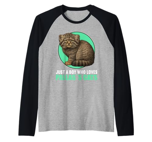 Herren Pallaskatzen Manul Pallaskatze Raglan von Pallaskatzen Manul Pallaskatze Tier Shop