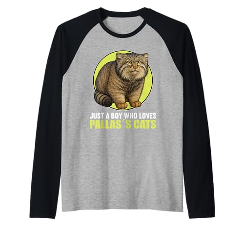 Herren Pallaskatzen Manul Pallaskatze Raglan von Pallaskatzen Manul Pallaskatze Tier Shop