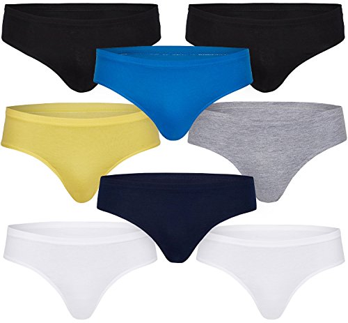 8er Pack Jungen Slips Kinder Unterhosen Unterwäsche einfarbig aus 100% Baumwolle 110-116 von Palleon