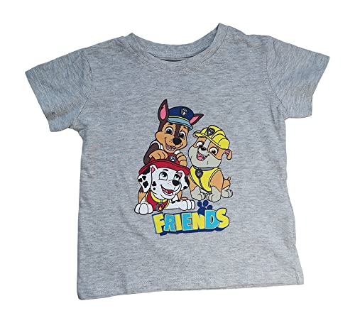 Paw Patrol Jungen T-Shirt | Kinder Kurzarm Shirt (122, Mehrfarbig 2) von Palleon