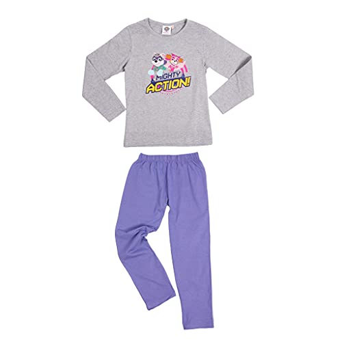 Paw Patrol Mädchen Schlafanzug Kinder Pyjama (Mehrfarbig, 110-116) von Palleon