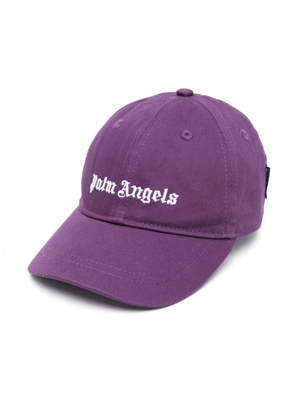 Palm Angels Kids Baseballkappe mit Logo-Stickerei - Violett von Palm Angels Kids