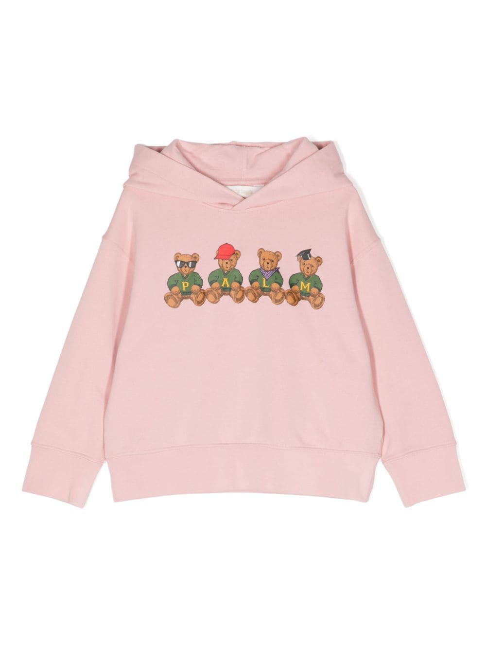 Palm Angels Kids Hoodie mit Teddys - Rosa von Palm Angels Kids