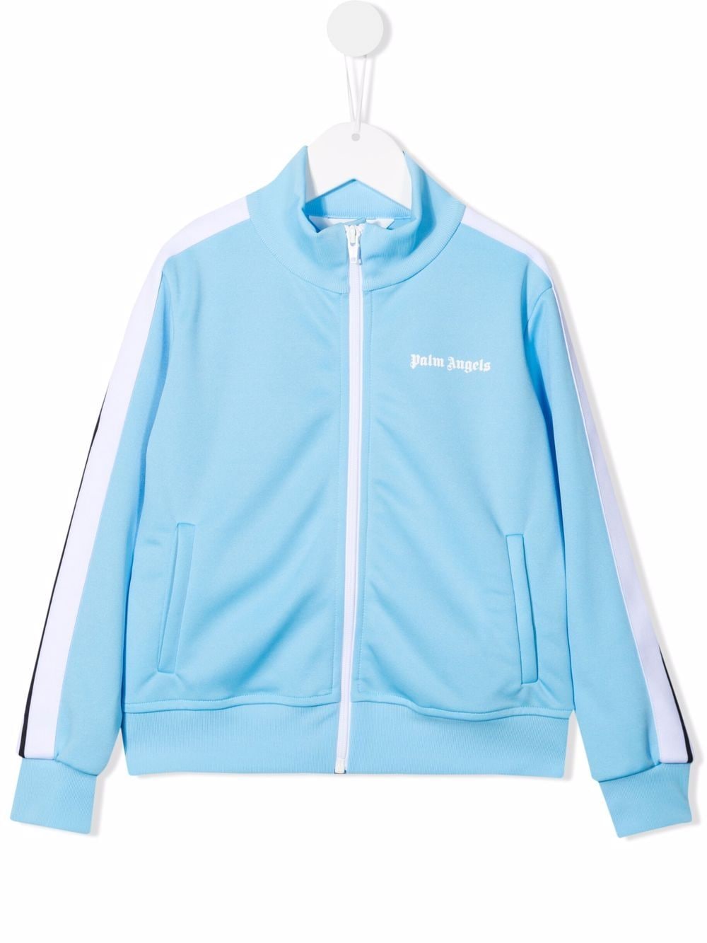 Palm Angels Kids Jacke mit Streifen - Blau von Palm Angels Kids