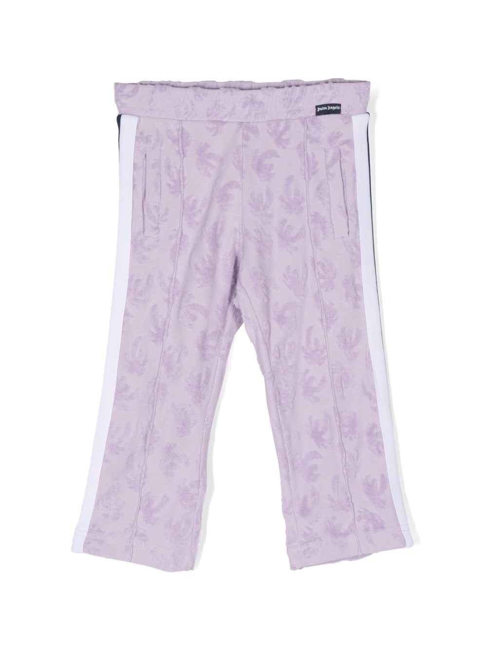 Palm Angels Kids tPalms Jogginghose mit Streifen - Violett von Palm Angels Kids