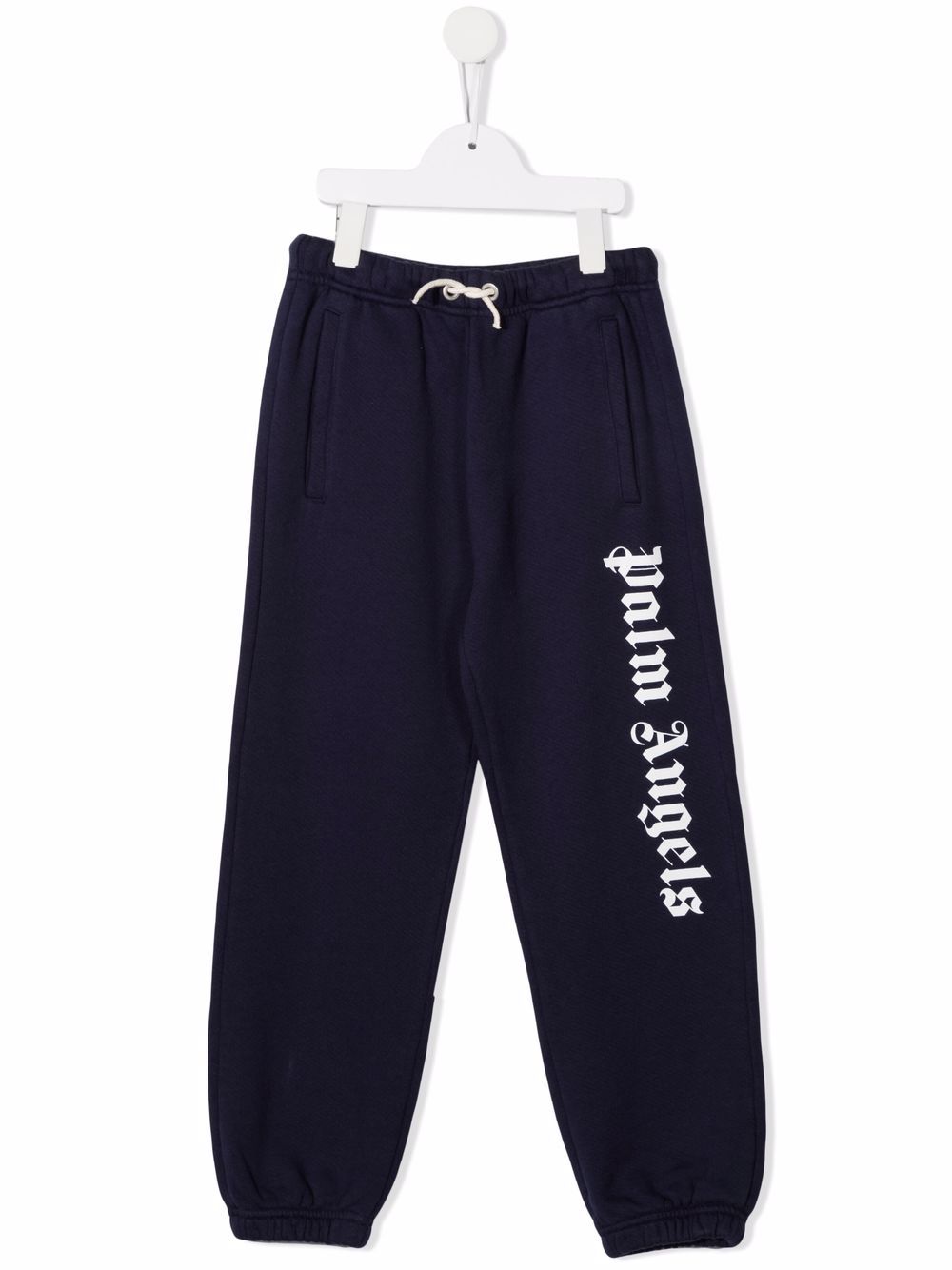 Palm Angels Kids Jogginghose mit Logo-Print - Blau von Palm Angels Kids