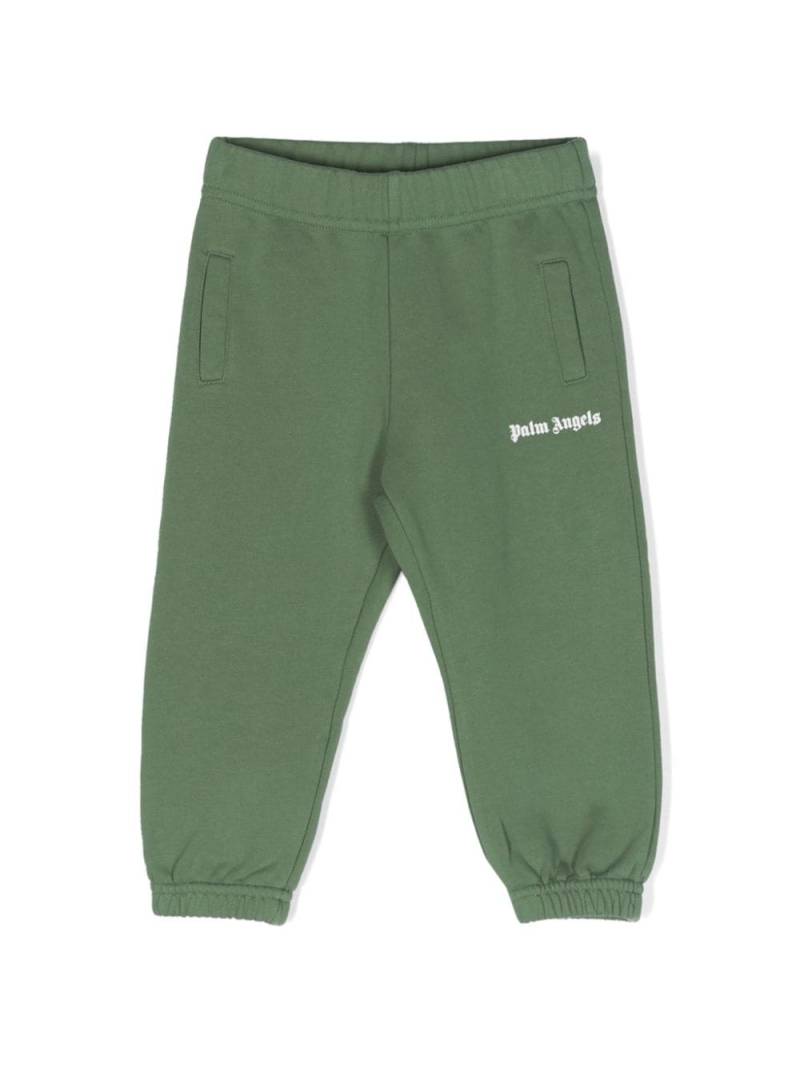 Palm Angels Kids Jogginghose mit Logo-Print - Grün von Palm Angels Kids