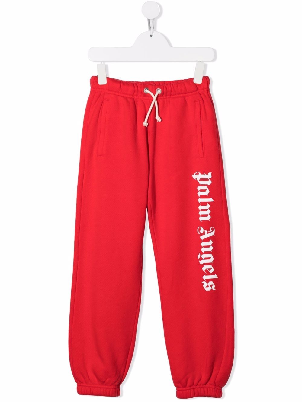 Palm Angels Kids Jogginghose mit Logo-Print - Rot von Palm Angels Kids