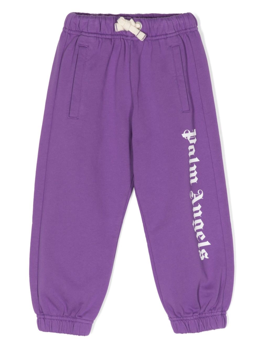 Palm Angels Kids Jogginghose mit Logo-Print - Violett von Palm Angels Kids